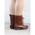 thumbnail image 4 of Instant Lace Up Women's Duck Boots in Tan, 4 of 6