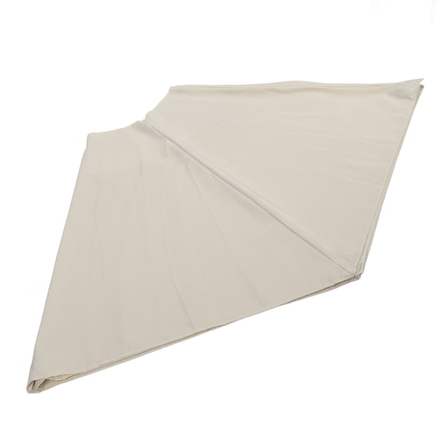 Waterproof Double Layer Polyester Patio Umbrella Canopy for 8 Ribs, Sunproof, Replacement Top with Easy Installation