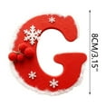 thumbnail image 3 of 26 Letter Ornaments for Christmas Tree Decoration Personalized Christmas Ornaments Alphabet for Christmas Initial Ornament 2025, DIY Craft Ornaments, Gifts for Family Friends(G), 3 of 4