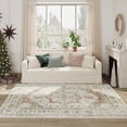 thumbnail image 5 of Koorlian Washable Vintage Area Rug, Kitchen Rugs Non Slip, 2' x 3' Lightweight Indoor Door Mats for Entryway, Bedroom and Kids Playroom, 5 of 6