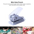 thumbnail image 5 of Mini Single Hole Puncher Punch Easily Press for Cardboard Scrapbook Durable Functional, 5 of 5