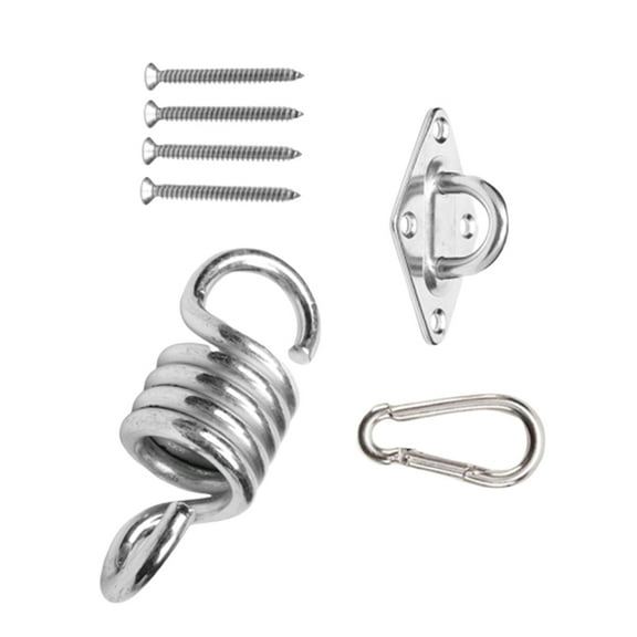 BESTOYARD Hammock Hanging Kit Silver Stainless Steel Durable Hanging Chair Hardware