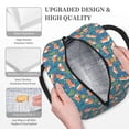 thumbnail image 3 of Easygdp Corgi with Flowers Bolsa de Almuerzo Insulada Grande, Forro de Aluminio, Diseño Espacioso, a Prueba de Fugas, Ideal para Trabajo, Picnics, Viajes y Actividades al Aire Libre, 3 of 6