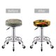 thumbnail image 5 of Balery Tangerine Fundas de asiento para taburete de bar redondo de tela de terciopelo ajustables que protegen de arañazos y manchas para sillas de 14 a 17 pulgadas.-13 inch, 5 of 7