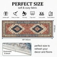thumbnail image 2 of Hallway 榵Washable Long Non Slip Area Carpet - Soft Throw for Bedroom Water Absorbent Entryway Rug Runner - Indoor Entrance Floor Mat for Kitchen Laundry Room, 2 of 9