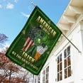 thumbnail image 2 of American By Birth. Irish By The Grace Of God Flag - House Flag (29.5" x 39.5"), 2 of 10