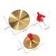 thumbnail image 2 of unbranded 1Jgo Instrumento De Percusión Gong Chino Dorado Con Para Presentaciones Y Orquestas, 2 of 6
