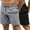 Black/Grey, variant on Coshow Men Shorts with Pockets 2 Pack Quick Dry Gym Workout Shorts Mens Athletic Shorts