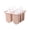 Pink, variant on Popsicle MouldPopsicle Maker PopsicleMolds 6 Pieces Silicone IcePopMolds BPA Free PopsicleMold Reusable Easy Release IcePopMake