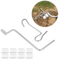 thumbnail image 4 of Herramienta De Tensión De Alambre De Cerca, Herramienta De Cerca De Alambre De Púas De Acero Inoxidable 304 De Alta Dureza Duradera Con Mango Para Granja ANGGREK Fence Repair Kit, 4 of 8