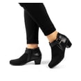 thumbnail image 4 of Botin Tacon cuadrado bajo Mujer Flexi Textil 15420 Negro Flexi Textil, 4 of 4