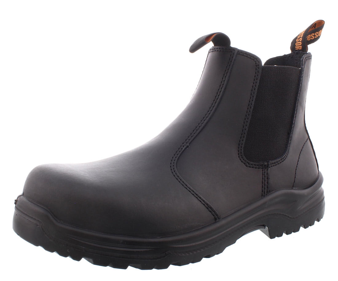 Aggressor Streamside Steel Toe Boots Mens Shoes Size 7, Color :Black, Men's