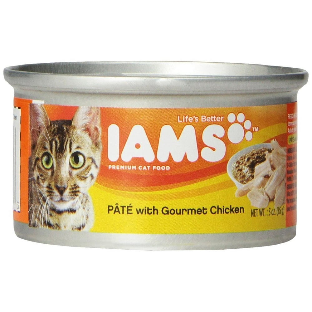 Iams Pate Gourmet Chicken Wet Cat Food, 3 Oz