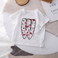 thumbnail image 3 of Camiseta de Hello Kitty para niños y niñas, playera Kawaii con combinación de letras y nombres, ropa informal con dibujos animados de Anime, 3 of 4