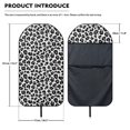 thumbnail image 7 of FUIALDOLG Car Seat Towel Cover, Compatible with Truck Seat Van, Terry Cloth Car Seat Cover for Trucks Cars, Black White Leopard Print Design Design, 7 of 7