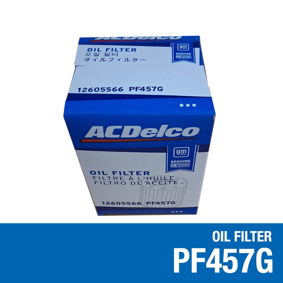 ACDelco PF457G Engine Oil Filter Fits select: 2010-2017 CHEVROLET EQUINOX LT, 2004-2012 CHEVROLET MALIBU