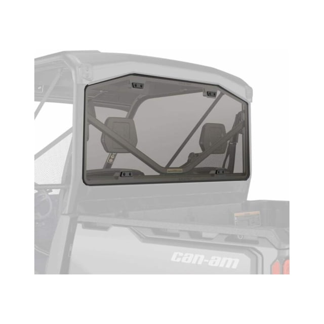 Can-Am Off-Road OEM Rear Polycarbonate Window for Defender & Defender MAX (except X mr models), 715007081
