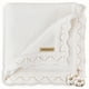thumbnail image 1 of Manta de bebé Pinuotu 100% algodón tejida 102x79 cm blanca, 1 of 7