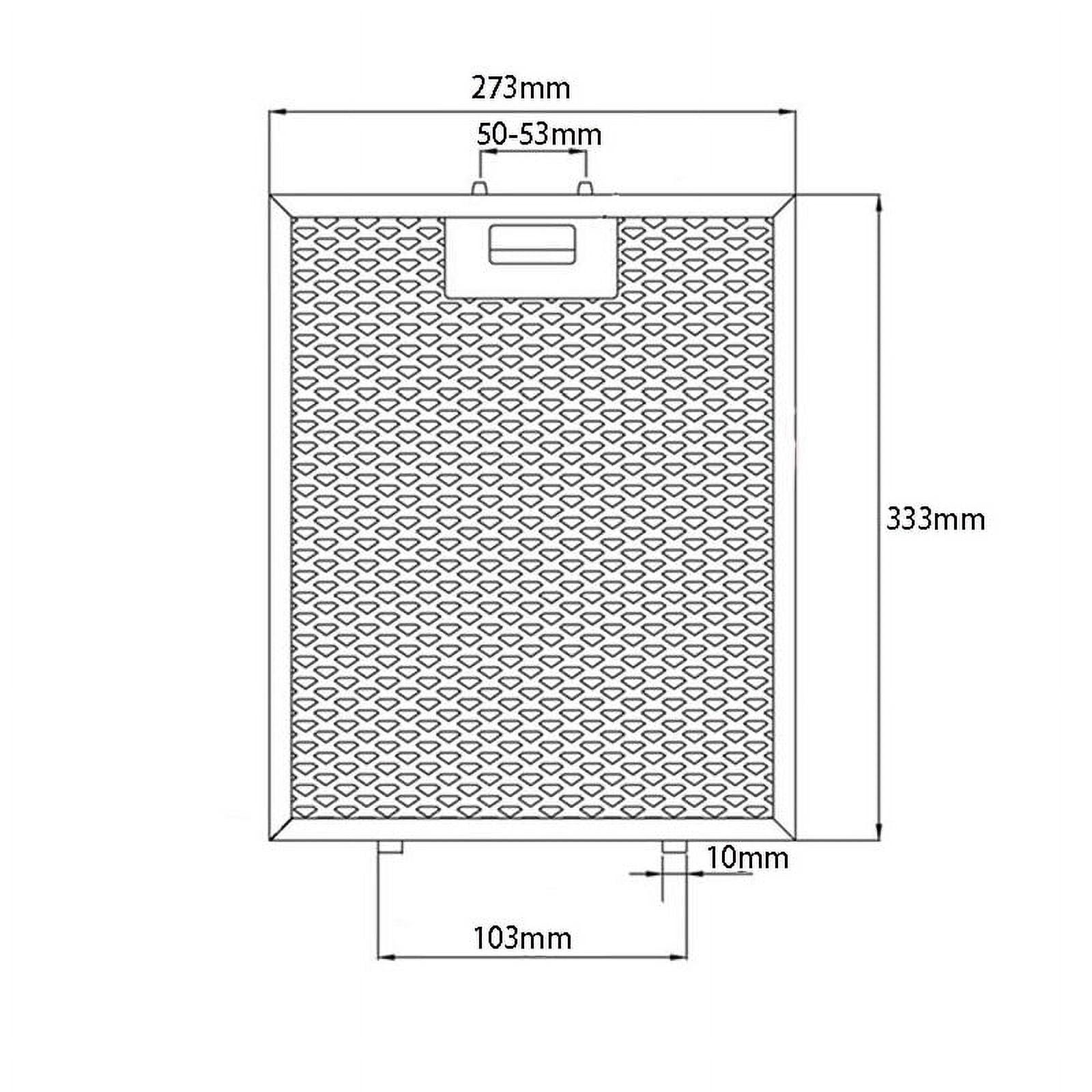 Cooker Hood Mesh Filter (Metal Grease Filter) range hood filter CXW-198-25