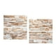 thumbnail image 5 of 4x 3D Brick Wallpaper Wall Stickers Papel de pared impermeable Paneles de pared Calcomanías para cocina Backsplash Home TV Fondo Lavandería, 5 of 7