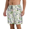 thumbnail image 2 of QEKEE dwsignname Mens Casual Shorts - Drawstring Summer Beach Stretch Sports Shorts, 2 of 9