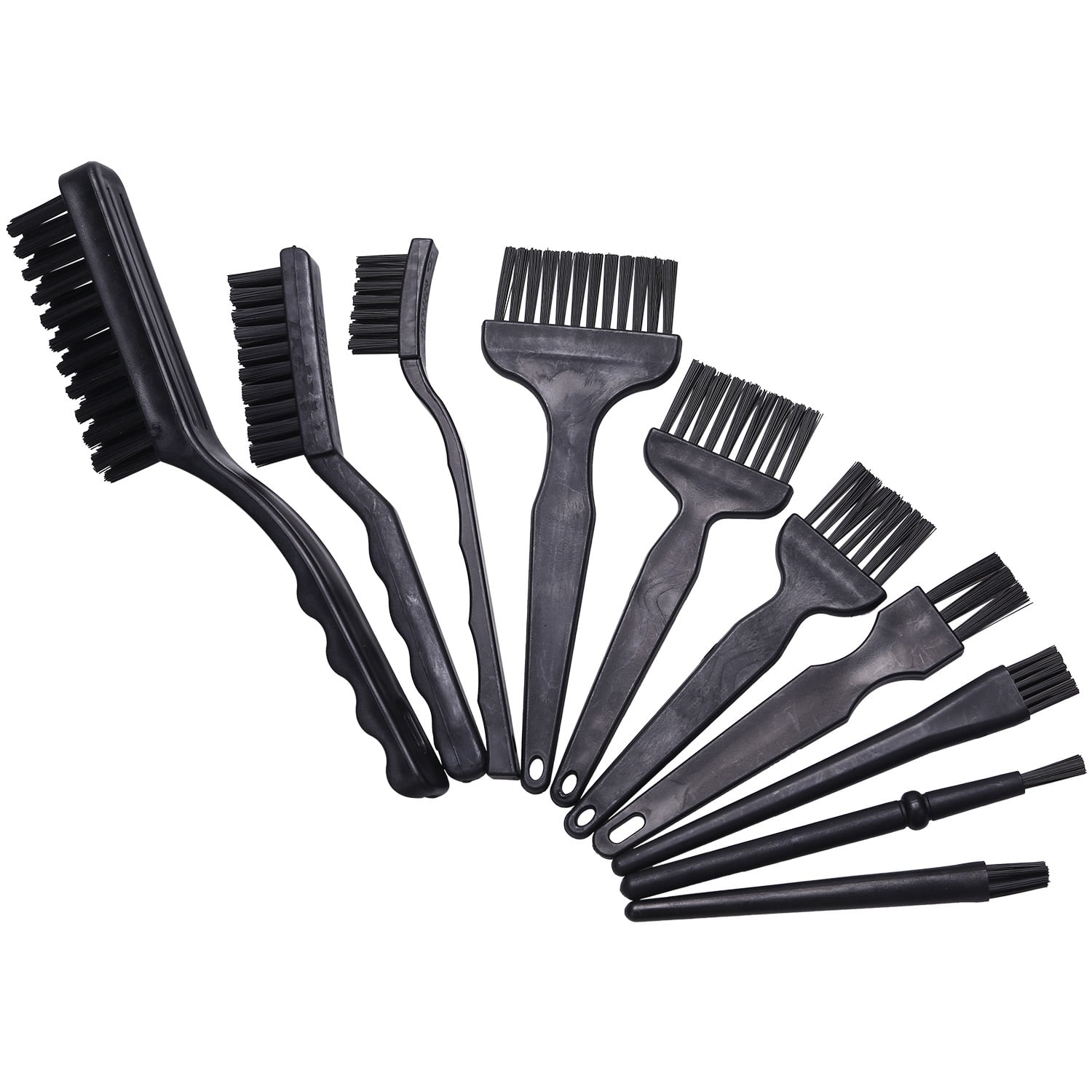 Hemobllo Anti Static Brush Double Head ESD Safe Applicator Brush Details Cleaning Brush for Mobile Phone Computer Motherboards Fans Keyboards 