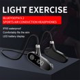 thumbnail image 6 of Bone Conduction Headphones, 2026 Upgrade Open-Ear Wireless Bluetooth Workout Headphones with Microphones, 8Hr Playtime, Waterproof Earphones for Sports, Running, Gym, Hiking, Cycling (Blue), 6 of 10