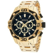 Invicta 33847 Men's Pro Diver Yellow Gold Bracelet Chrono Watch