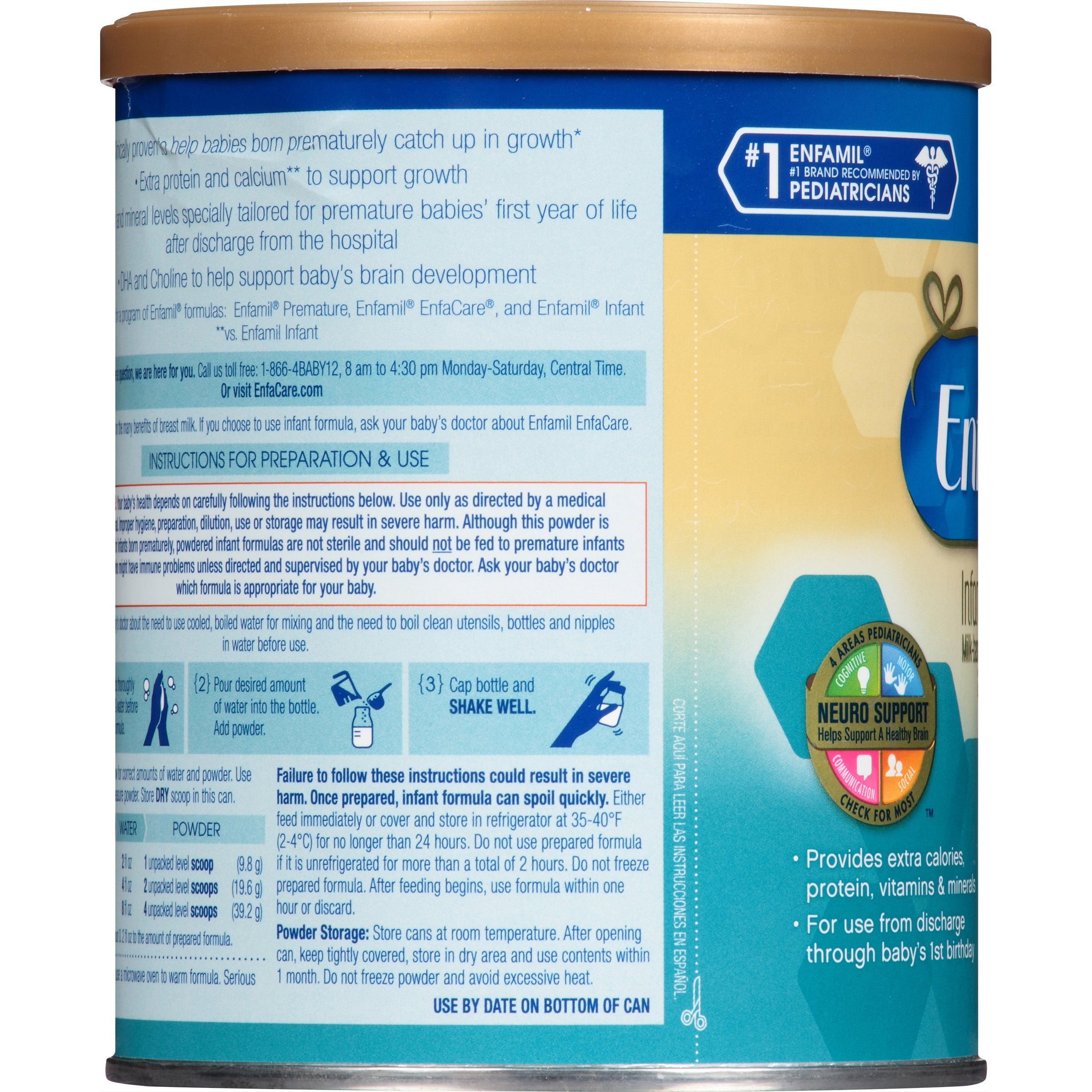 Enfamil Enfacare Nutrition Information Blog Dandk