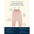 thumbnail image 6 of Modern Moments By Gerber Baby Girl Cotton Romper with Shoulder Straps, Sizes 0/3 Months-24 Months, 6 of 10