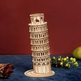 thumbnail image 6 of Hands Craft 3D Modern Wooden Puzzle: Leaning Tower of Pisa, 6 of 6