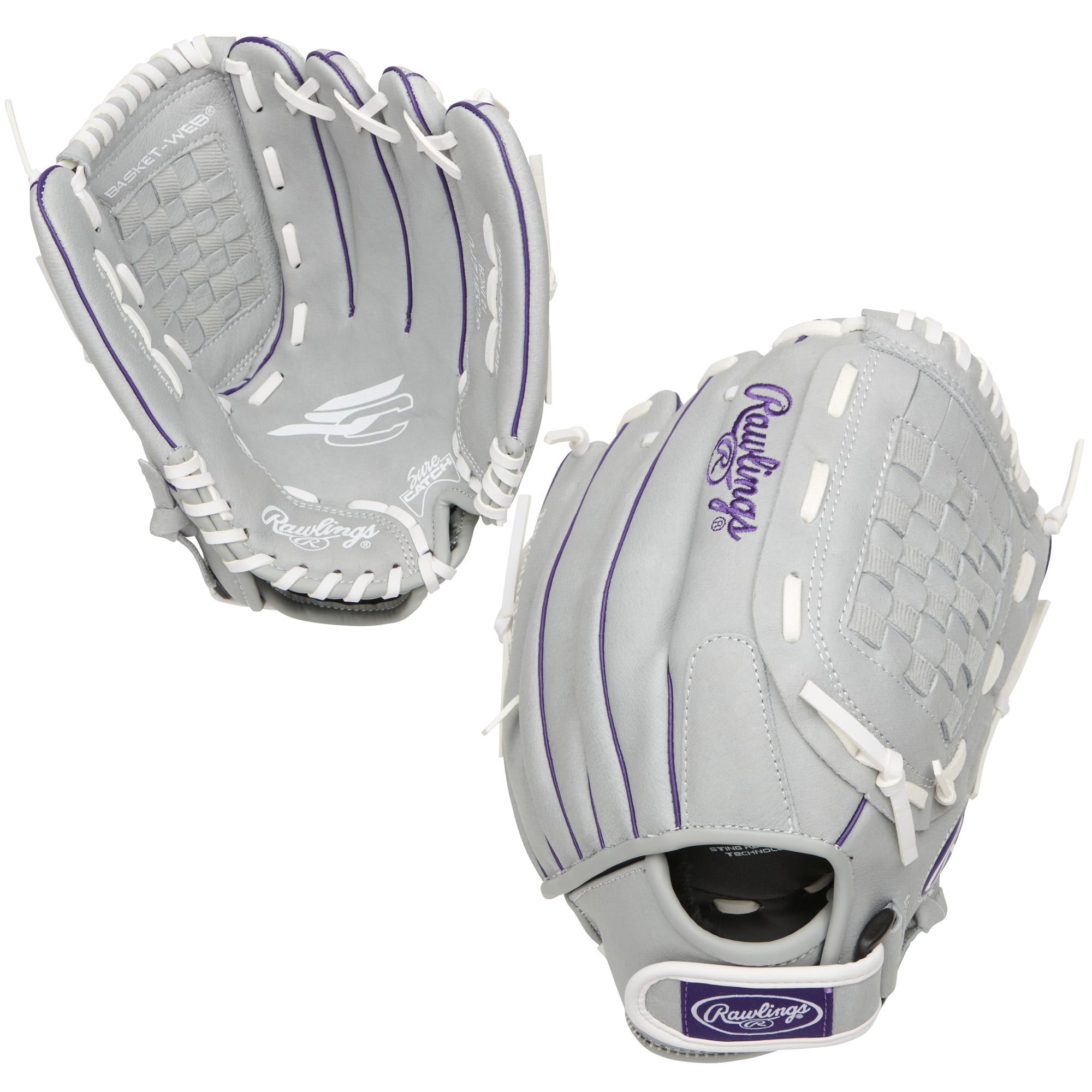 Rawlings Sure Catch Softball 12-inch Glove | Right Hand Throw | All