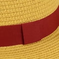 thumbnail image 3 of Sombrero de paja de One Piece - Sombrero de cosplay de Luffy para hombre, accesorio de protección solar de verano (amarillo), 3 of 6