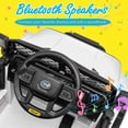 thumbnail image 2 of Xuanlur 12V Kids Electric Vehicles for Kids, Ride on Toys w/Parent Remote Control,USB, Music, LED Lights, Bluetooth, Gift for Boys Girls (White), 2 of 7