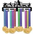 thumbnail image 2 of 1PC Medal Holder Display Dog Pattern Medal Hanger Rack Frame Wall Mount Tiered Award Rack, 2 of 9