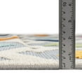 thumbnail image 5 of Unique Loom Aruba Outdoor Collection Area Rug - Noord (2' x 10' Runner Gray/Gold), 5 of 7