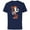 Navy, variant on Disney and Pixar’s Toy Story Woody Flexin’ Stylized - Short Sleeve Cotton T-Shirt for Adults - Customized-Black