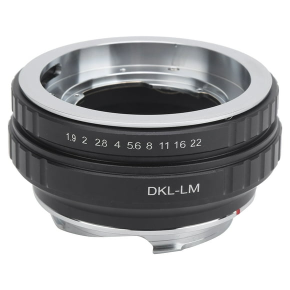 Anillo adaptador de lente NEWYI DKLLM para lentes con montura DKL compatibles con cuerpos de cámara con montura Leica LM