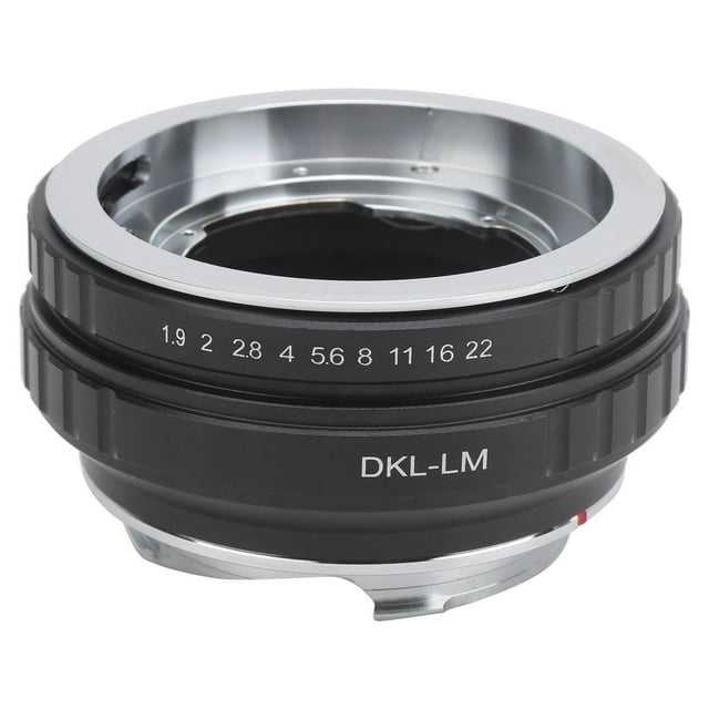 Anillo adaptador de lente NEWYI DKLLM para lentes con montura DKL compatibles con cuerpos de cámara con montura Leica LM