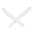 thumbnail image 1 of UPOUART Toilet Paper Holder Roller 2Pcs White Plastic Secure Fit For Bathroom Home Use, 1 of 8