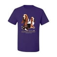 thumbnail image 2 of If It's Not a Bassett Hound Its Just a Dog Gift | Mens Dog Lover Graphic T-Shirt, Purple, 4XL, 2 of 3