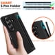 thumbnail image 2 of Funda YQODSZ para Samsung Galaxy Z Fold 7 con soporte para bolígrafos en forma de S y función atril, 2 of 7