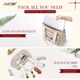 thumbnail image 5 of SUOSDEY Work Tote Bags for Women,Large Capacity Shoulder Handbag,Crossbody Messenger Bag, 5 of 8