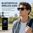 thumbnail image 4 of GenXenon Bluetooth Audio Glasses with Photochromic Lenses for Men Women – Open-Ear Speaker,Hands-Free Calls,UV400 Protection,Lightweight Smart Sunglasses for Driving Travel Work, 4 of 8