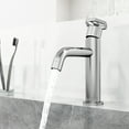 thumbnail image 2 of Ruxton Single Handle Single-Hole Bathroom Faucet in Brushed Nickel, 2 of 14