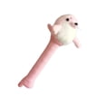 thumbnail image 4 of koolsoo Badminton Racket Handle Cover with Drawstring Absorbent Knitted Stuffed Doll Pink, 4 of 9