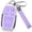 Silver/Purple, variant on Key Fob Cover Compatible with Toyota Tacoma 4Runner Prius Corolla Cross Hatchback Tundra Sequoia 2022-2025 Keychain Case Holder Protector,Gold/Black