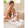 thumbnail image 2 of Hands Free Pumping Bra for Breastfeeding Wireless Sports Pumping and Nursing bra in One with Wide Velcro Straps, 2 of 5