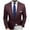 33 Wine, variant on Mens Blazers for Work Casual Sport Coats Slim Fit Lightweight One Button Notched Lapel Business Suit Jackets with Pockets