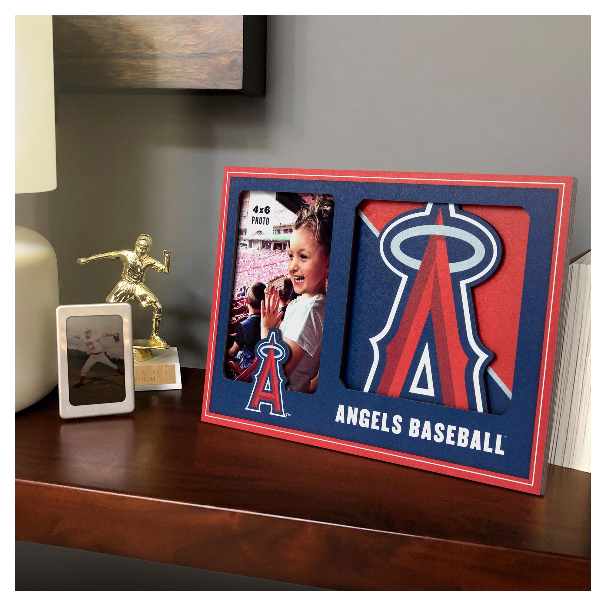 IDNA Los Angeles Angels 3D Logo Series Picture Frame